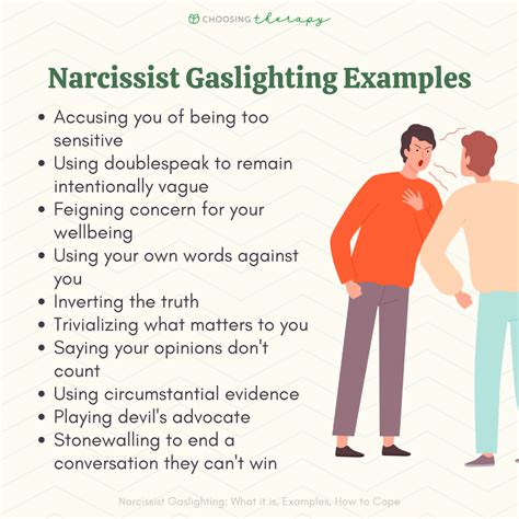 dating a gaslighting narcissist